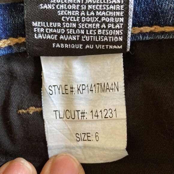 Kut From The Kloth Donna Fab Ab Ankle Skinny Size 6 - Picture 7 of 11